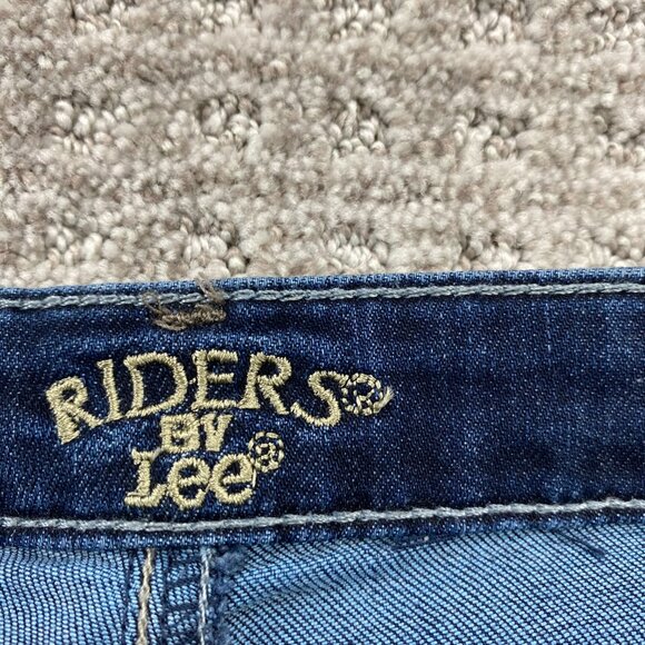 Riders by Lee Women Jeans Size 18 Medium Blue Denim Stretch Pants Casual Jean - Picture 3 of 12